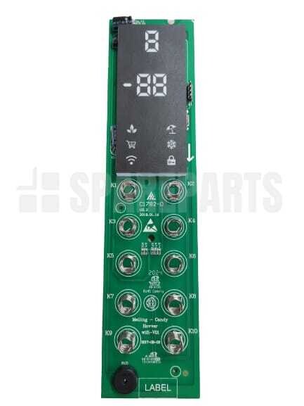 Electronic Board (Display) for Candy Hoover Refrigerator - 49042882
