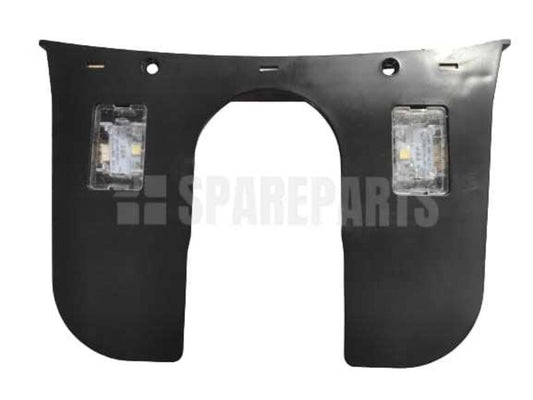 Tampa com lâmpadas do dispensador de água para Frigorífico Candy Hoover - 49122463