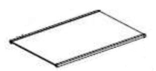Top Shelf for Candy Hoover Refrigerator - 49126472