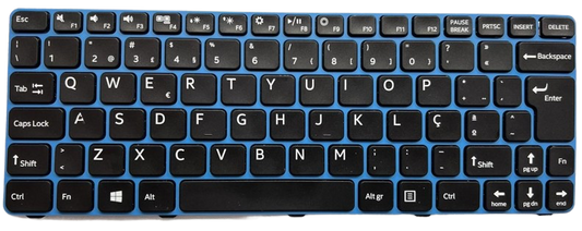 Portuguese keyboard for EH20M notebook | Turn T303