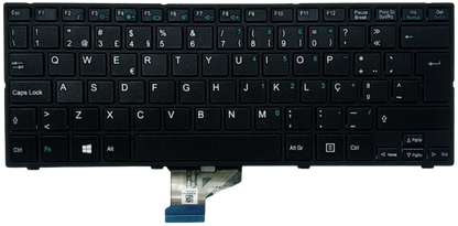 Teclado português Classmate PC LEAP T304 T304P SF20PA6W SF20GM7 SF20GM6 SF206M6 E-Escolas
