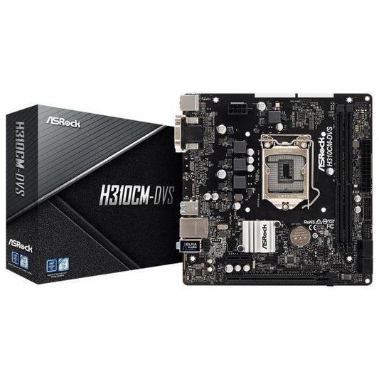 ASRock H310CM-DVS-90-MXB8K0-A0UAYZ Motherboard
