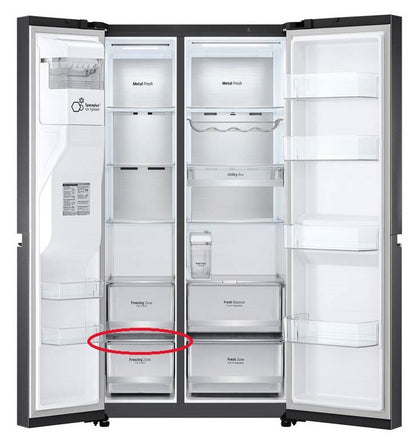 Glass Shelf for Vegetable Drawer, LG Refrigerator - ACQ30340404