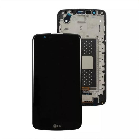 LCD + Touchscreen + Frame for LG K10 K420N - Black - ACQ88868302