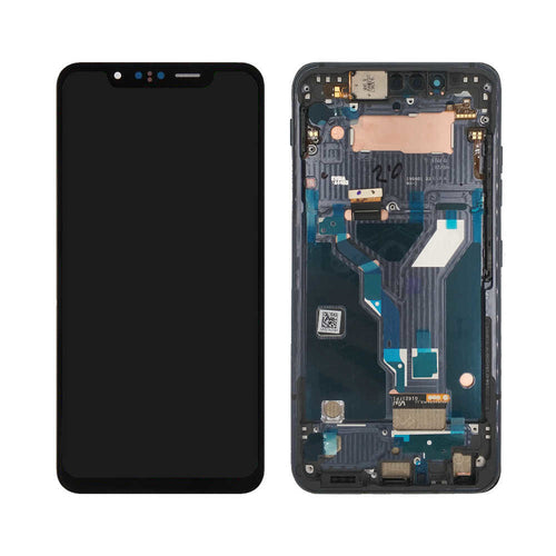LG G810 / G8S Thinq Lcd And Touch Mirror Black - Acq91415331