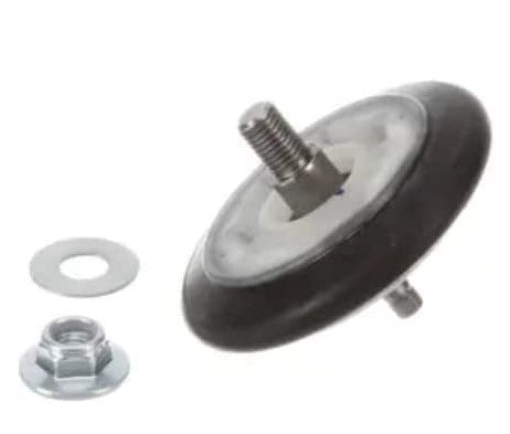 Kit de 2 rodas de apoio ao tambor maquina secar roupa LG com parafuso - AGM75510755