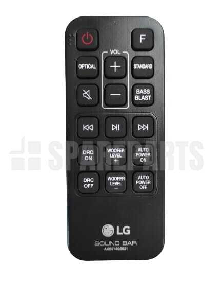 Remote control for LG Soundbar - AKB74935621
