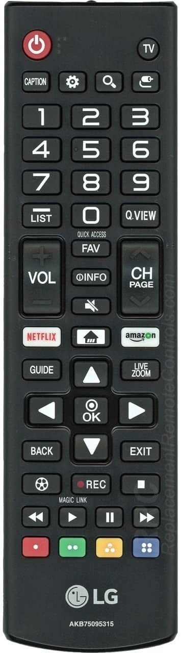 Original LG TV Remote Control - AKB75095312