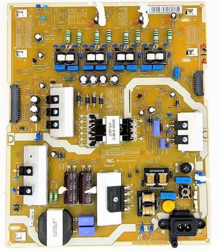 Fonte de alimentação Samsung Bn44-00878A / placa de LED