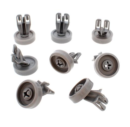 Whirlpool dishwasher bottom basket wheel kit (8 wheels) - C00311316