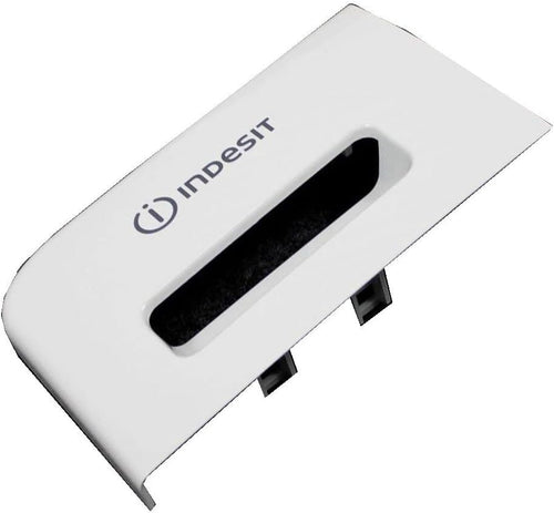 Puxador frontal gaveta detergente maquina lavar roupa Indesit - C00622829