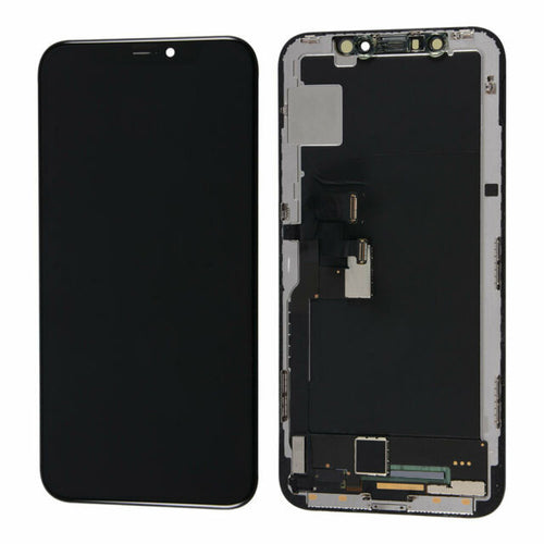Complete Full LCD Apple iPhone X Black Set - Caipxbk