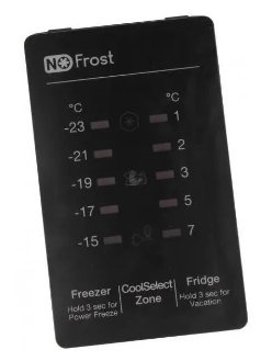 Controle da tampa da geladeira Samsung - DA97-13300L