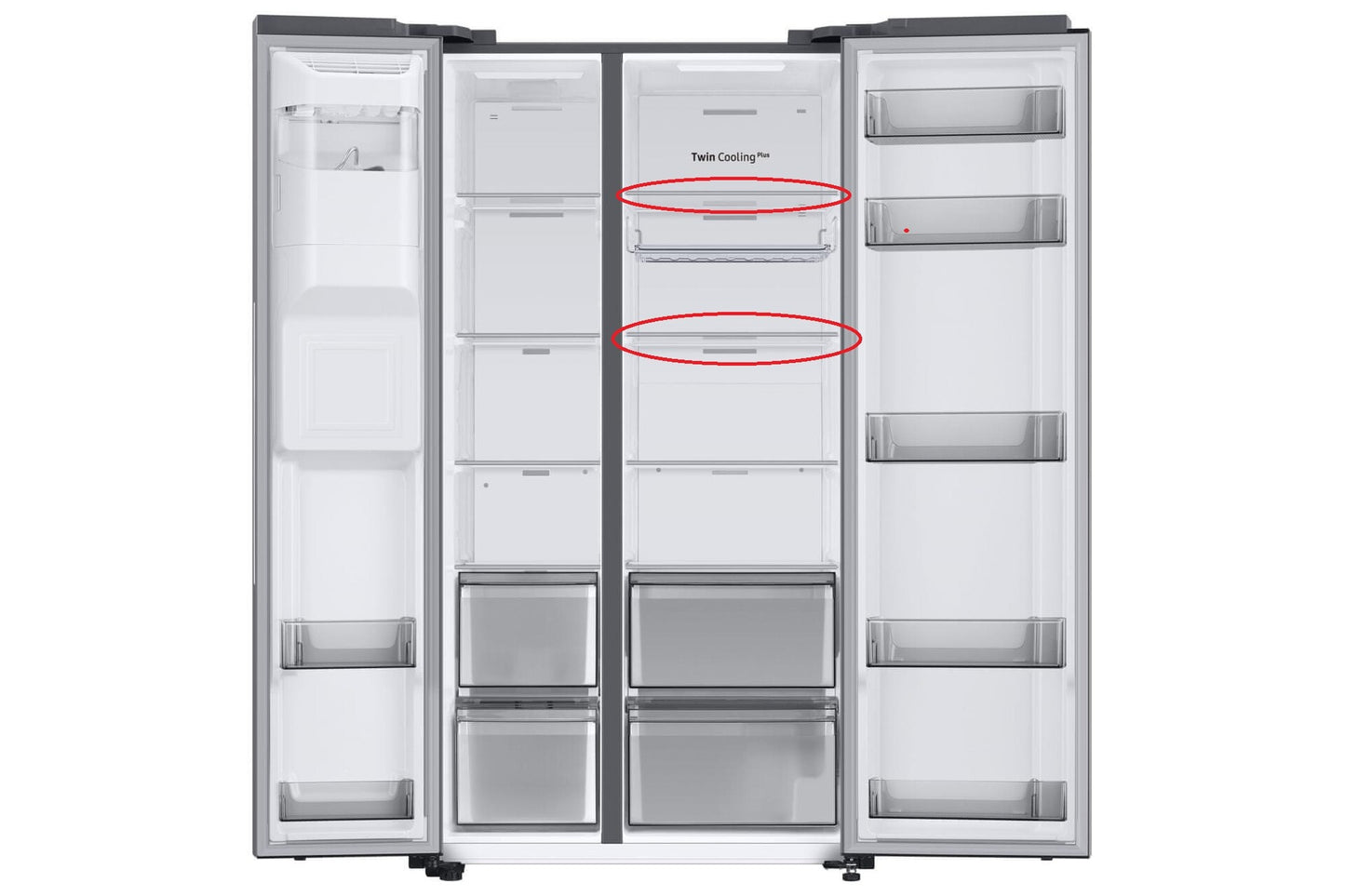 Prateleira da vidro de frigorifico Samsung - DA97-16362K