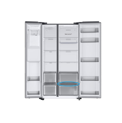 Prateleira Cover Slide da Gaveta Frigorifico Samsung - DA97-19218C