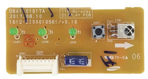 Placa recetora de sinal ar condicionado Samsung - DB93-10861D