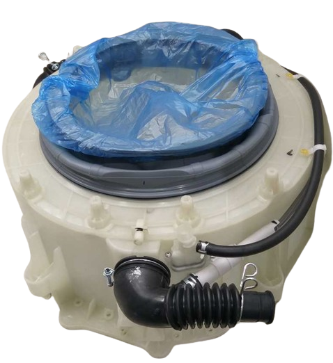 Cuba frontal com borracha oculo maquina lavar roupa Samsung - DC97-18841J