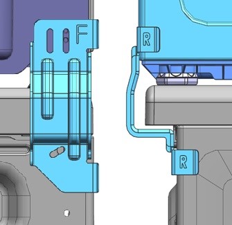 Kit Emparelhamento SKK-DF Máquinas Lavar/Secar Roupa Samsung - DC98-01330D