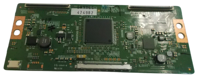 Placa de controle de tempo LG Tv Tcon - Eat63694801