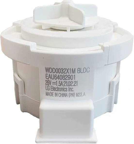 Bomba CC do Motor da Máquina de Lavar Roupa LG - Motor - EAU64082901