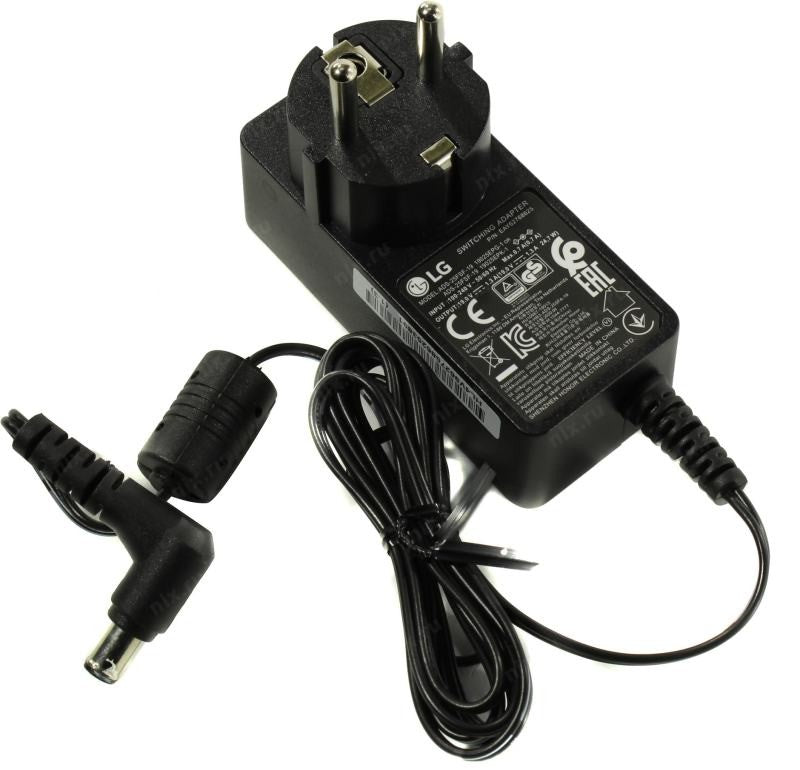 Adaptador AC Ads-25Fsf-19 19025Epg-1 100To240Vac 19Vdc 1.3A 47To63Hz Ce Wall 3P Dc Pin Plug