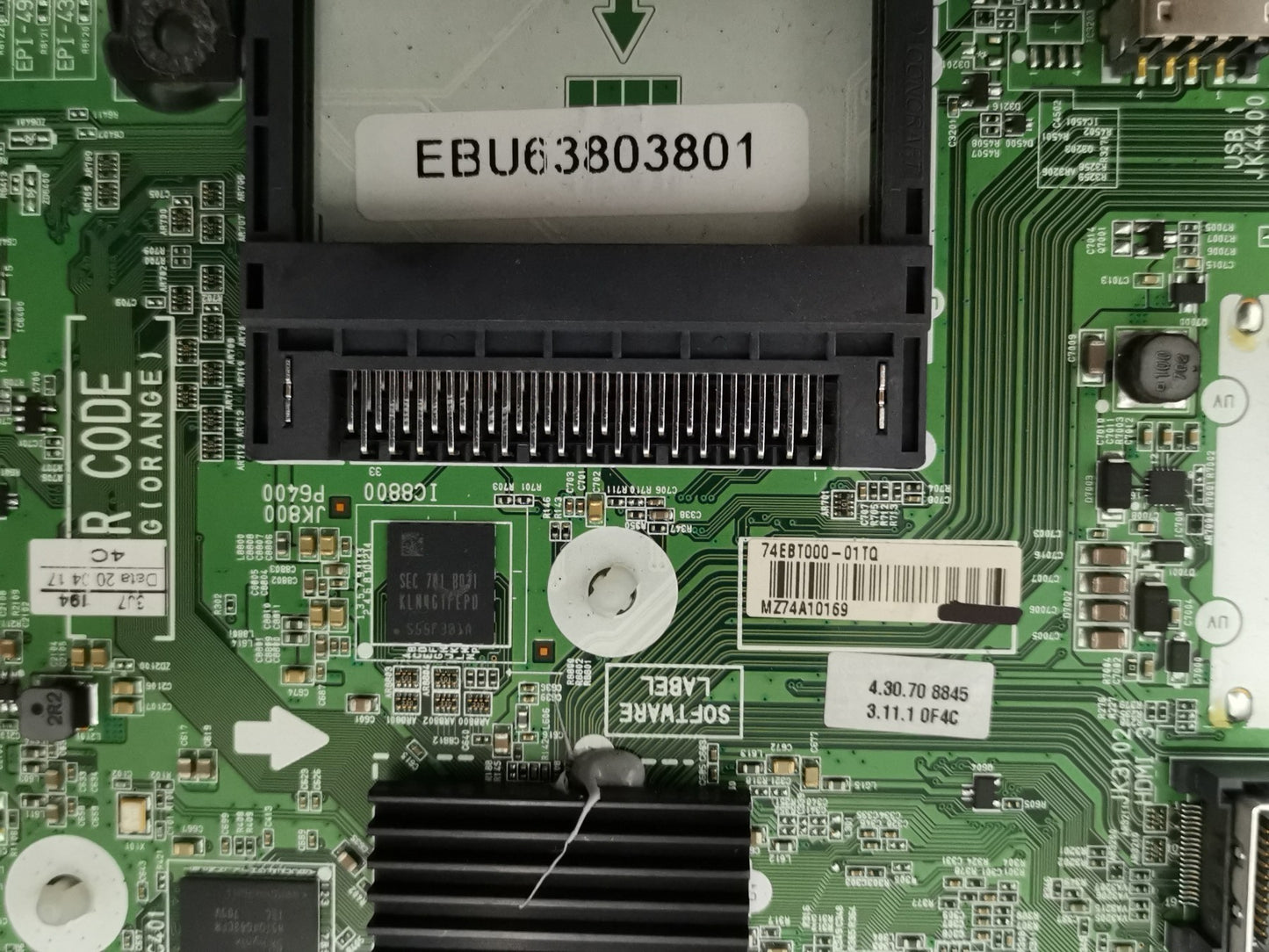 Placa Pincipal LG Tv - Ebu63803801