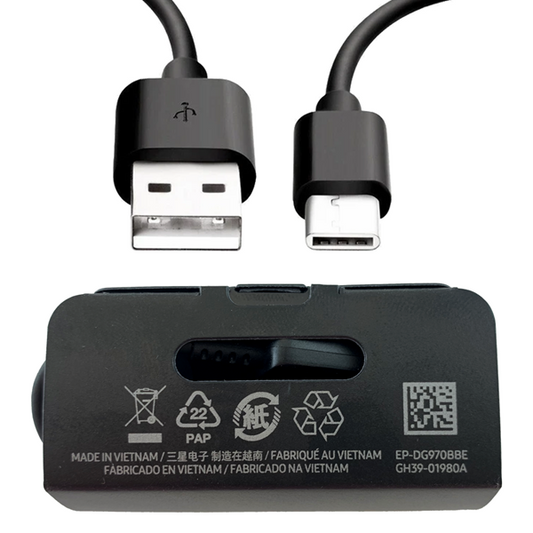 Samsung Black USB/USB-C Data Cable - GH39-01980A
