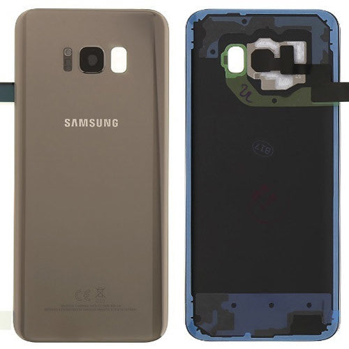 Capa de bateria para Samsung G955F Galaxy S8 Plus, dourada