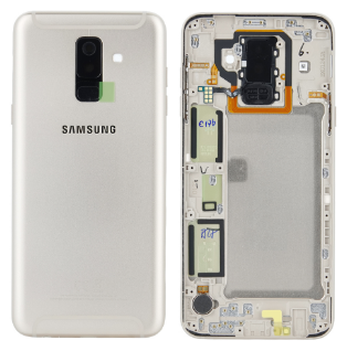 Gold Back Cover for Samsung Galaxy A6 Plus - GH82-16428D