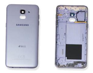 Gray Back Cover for Samsung Galaxy J6 - GH82-16868B