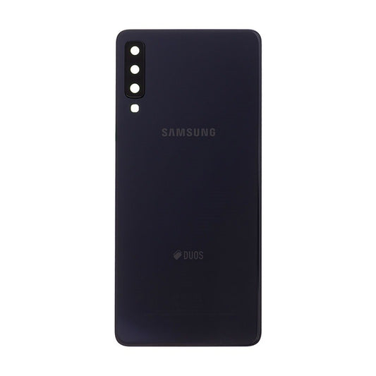 Samsung Galaxy A7 2018 Duos (SM-A750F) Battery Cover, Black - GH82-17833A