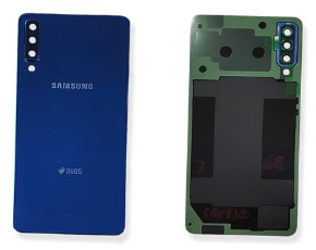 Capa de bateria azul Samsung Galaxy A7 2018 Duos - GH82-17833D