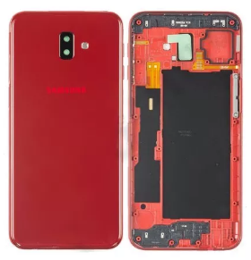 Red Back Cover for Samsung Galaxy J6+ - GH82-17872B
