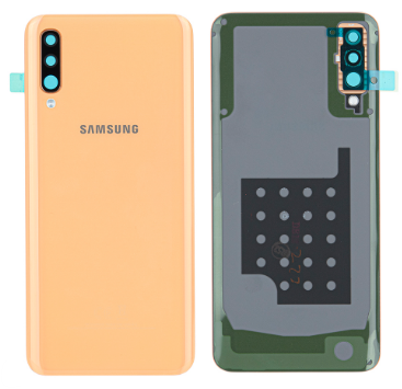 Orange Back Cover for Samsung Galaxy A50 - GH82-19229D