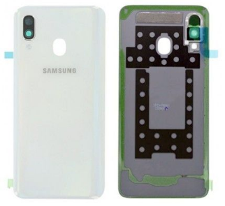 Tampa Traseira Branca Samsung Galaxy A40 - GH82-19406B