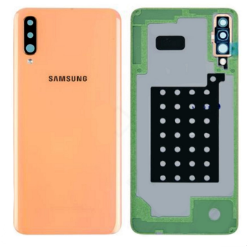 Tampa Traseira Laranja Samsung Galaxy A70 - GH82-19467D