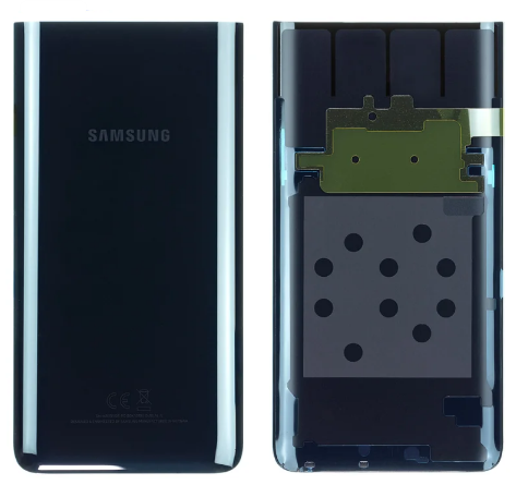 Black Back Cover for Samsung Galaxy A80 - GH82-20055A