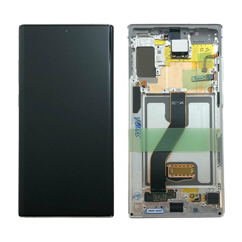 Samsung N975 N976 Galaxy Note 10 Plus 5G Aura White LCD + Touch Display Screen - GH82-20900B