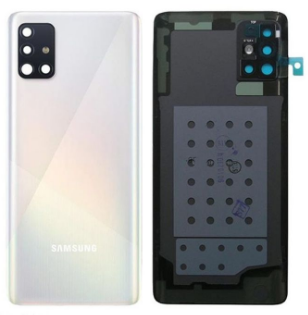 Tampa Traseira Branca Samsung Galaxy A51 - GH82-21653A