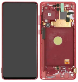 LCD Display Screen + Touch Vermelho Samsung Galaxy Note 10 Lite - GH82-22055C