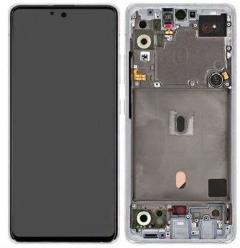 Samsung Galaxy A51 5G White LCD Display + Touchscreen - GH82-23100B