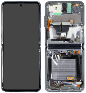 LCD Display Screen + Touch Preto Samsung Galaxy Z Flip 5G - GH82-23351B