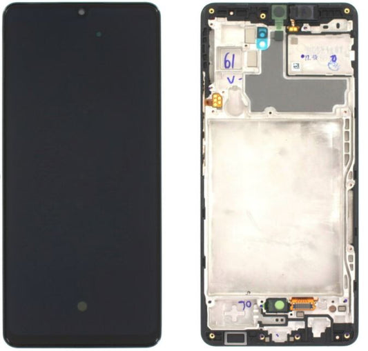 Samsung Galaxy A42 5G A426B - Tela LCD + Tela sensível ao toque preta - GH82-24375A
