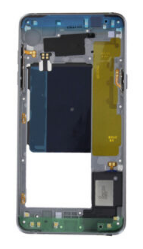 Black Rear Frame Samsung Galaxy A5 2016 - GH96-09392B