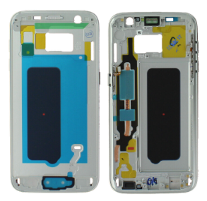 Frame de Metal Frontal Branco Samsung Galaxy S7 - GH96-09788D