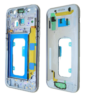 Frame Traseiro Azul Samsung Galaxy A3 2017 - GH96-10575C