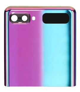 Top Back Cover Purple Samsung Galaxy Z Flip - GH96-13380B