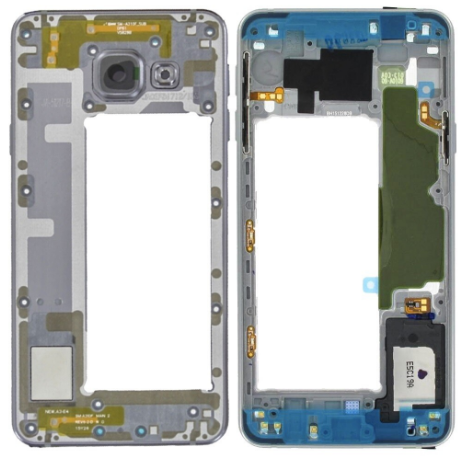 Samsung Galaxy A3 2016 Black Rear Frame - GH97-18074B