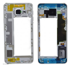 Frame Traseiro Cinza Samsung Galaxy A3 2016 - GH97-18074C