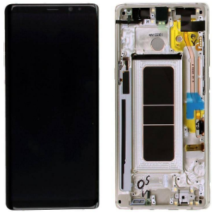 SAMSUNG N950F GALAXY NOTE 8 LCD DISPLAY MODULE + TOUCH SCREEN + FRAME, GOLD - GH97-21065D